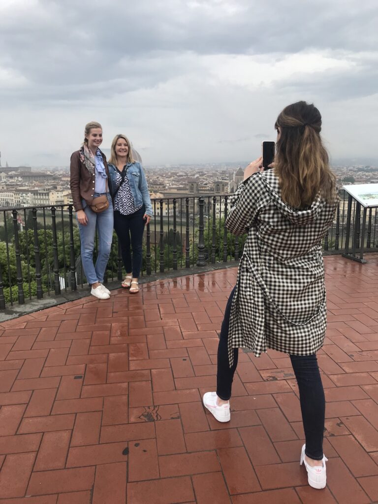 Piazzale Michelangelo in Florence Italy