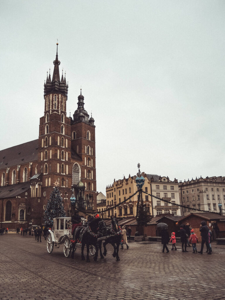 St Mary's Basilica in Krakow, Poland