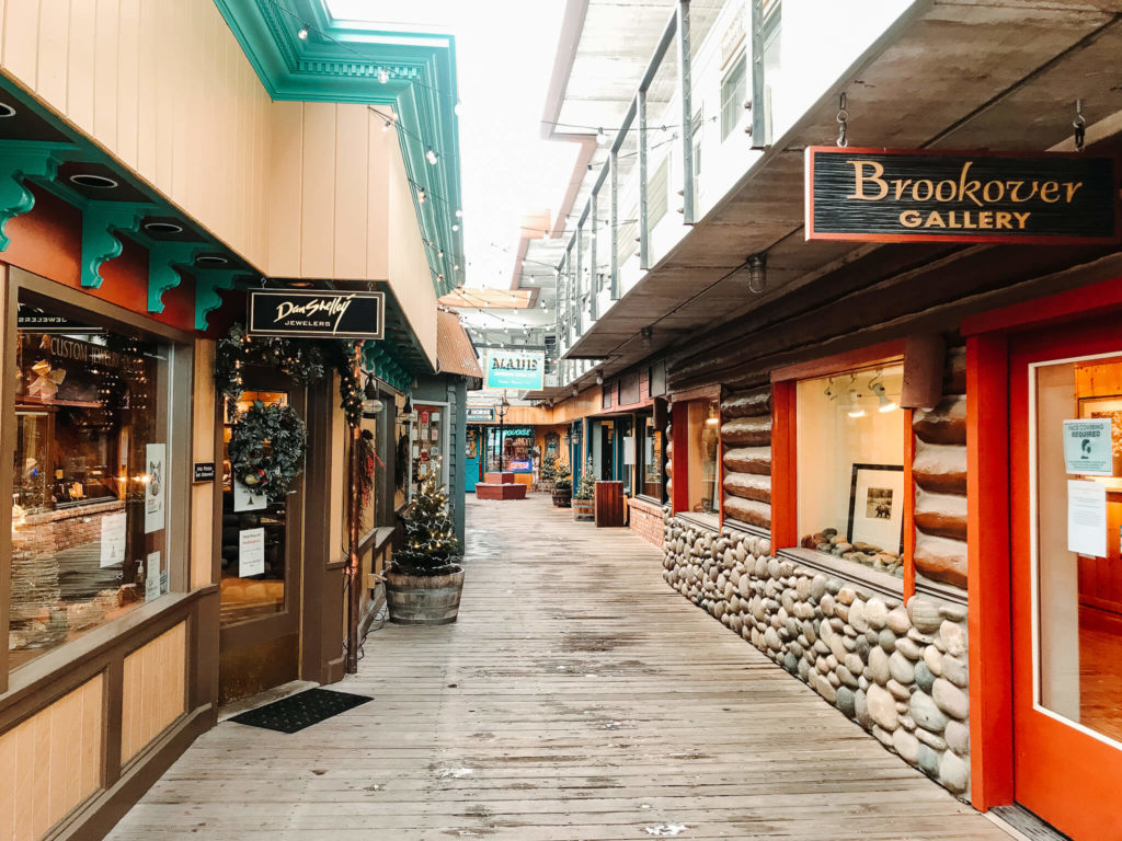 Shopping in Jackson Hole in Winter